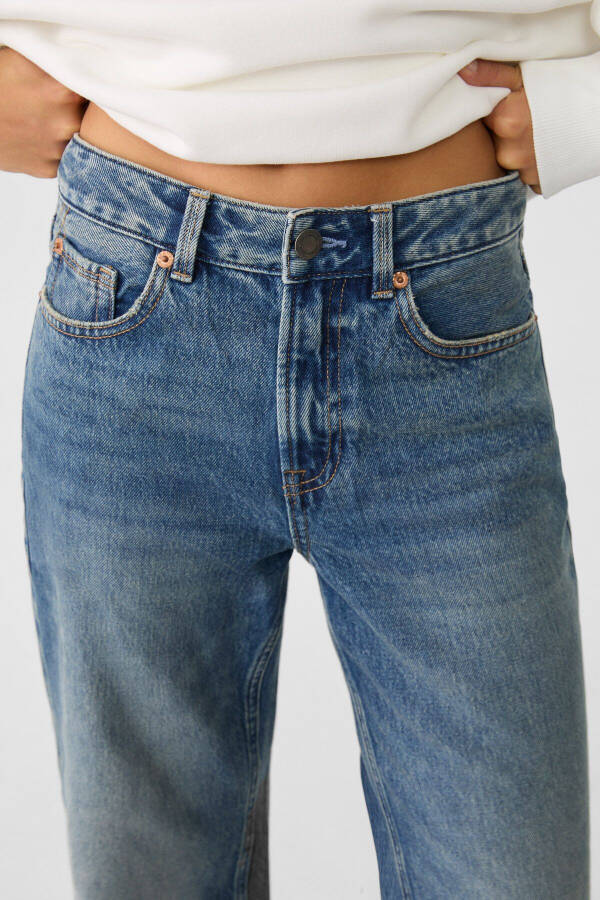 D92 Straight Wide-Mavi - 4