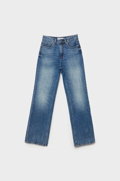 D92 straight fit wide leg jeans - 5