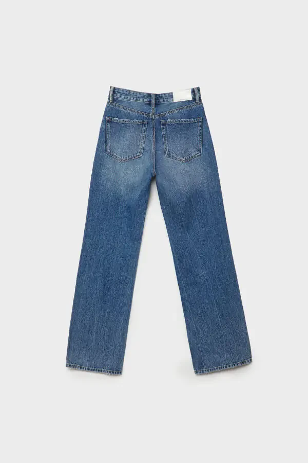 D92 straight fit wide leg jeans - 6