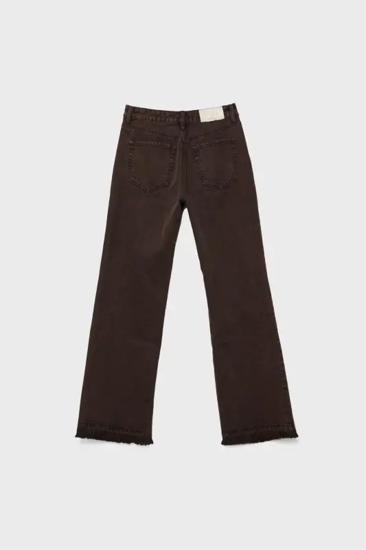 D92 straight geniş paça-Kahverengi2 - 7