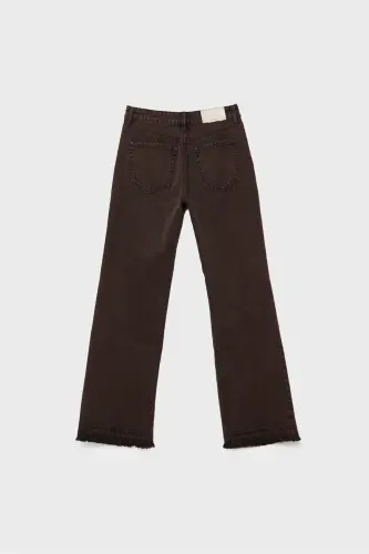 D92 straight geniş paça-Kahverengi2 - 7