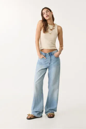D92 Wide Leg Jeans - 6
