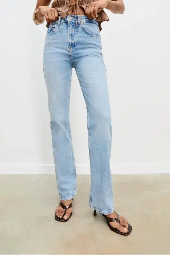 D98 straight fit vintage jeans - 1