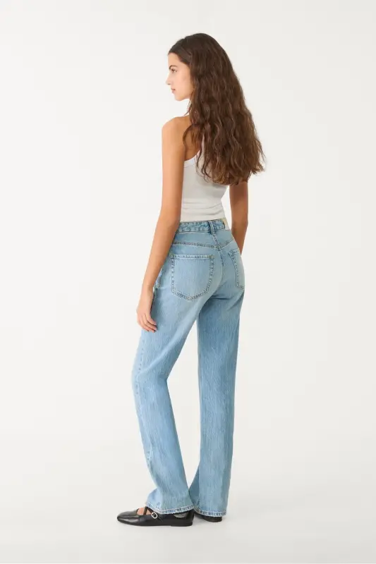 D98 straight fit vintage jeans - 4