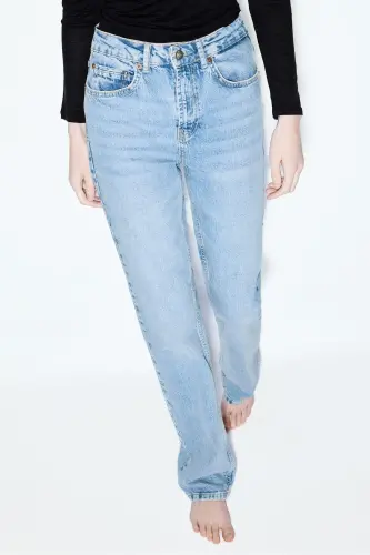 D98 straight fit vintage jeans - 4