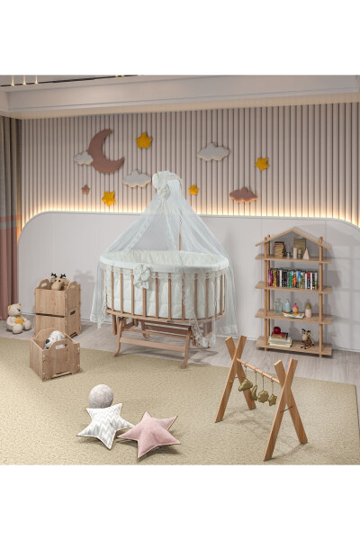 DA-15 Amedan Sepet Beşik 0-2 Yaş ''Krem Fr. Dantelli Uyku Seti'' ile - 4