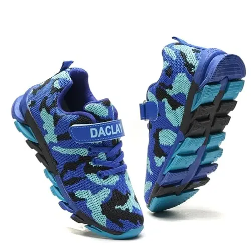 Daclay Kids Shoes Running Girls Boys Sports Sneakers 