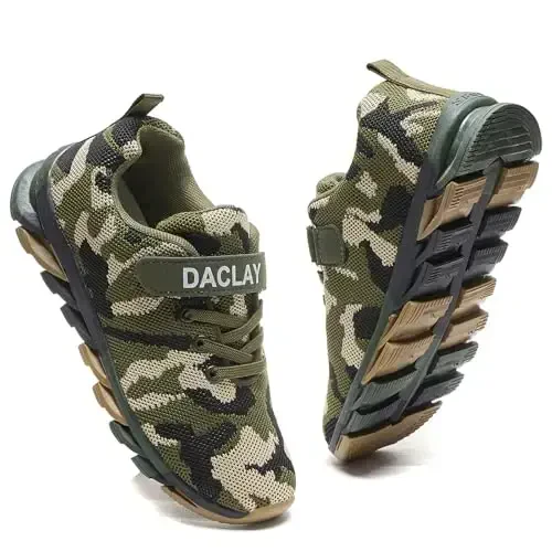 Daclay Kids Shoes Running Girls Boys Sports Sneakers 
