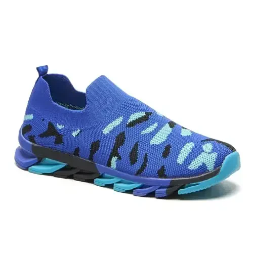 Daclay Kids Shoes Running Girls Boys Sports Sneakers - 5