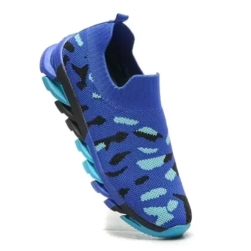 Daclay Kids Shoes Running Girls Boys Sports Sneakers - 3