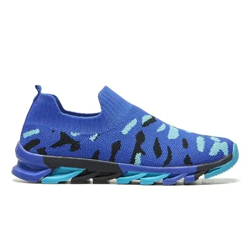 Daclay Kids Shoes Running Girls Boys Sports Sneakers - 6