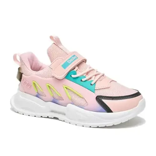 Daclay Kids Shoes Running Girls Boys Sports Sneakers - 6