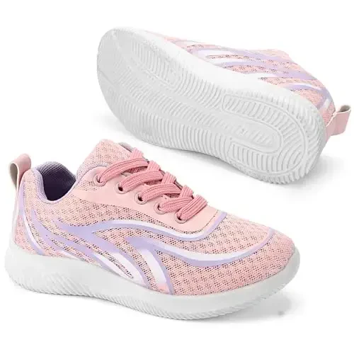 Daclay Kids Shoes Running Girls Boys Sports Sneakers - 2