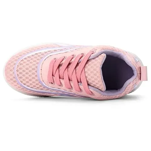 Daclay Kids Shoes Running Girls Boys Sports Sneakers - 6