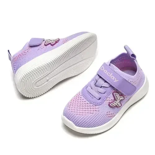 Daclay Kids Shoes Running Girls Boys Sports Sneakers - 3