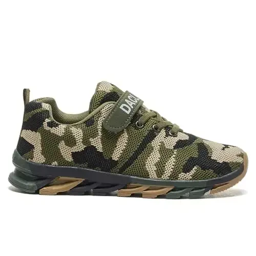 Daclay Kids Shoes Running Girls Boys Sports Sneakers - 4