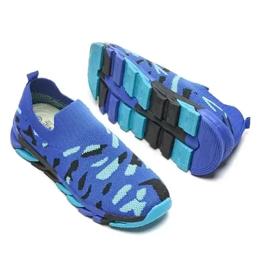 Daclay Kids Shoes Running Girls Boys Sports Sneakers - 2