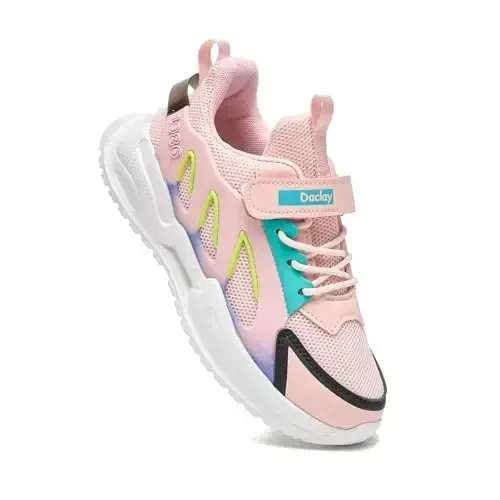 Daclay Kids Shoes Running Girls Boys Sports Sneakers - 3