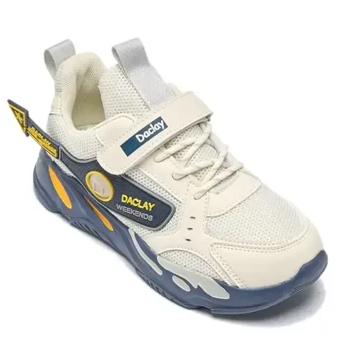 Daclay Kids Shoes Running Girls Boys Sports Sneakers - 3