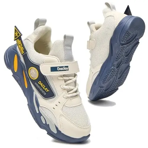 Daclay Kids Shoes Running Girls Boys Sports Sneakers 