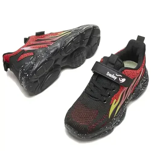 Daclay Kids Shoes Running Girls Boys Sports Sneakers - 2