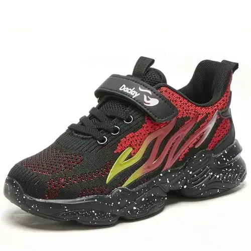 Daclay Kids Shoes Running Girls Boys Sports Sneakers - 4