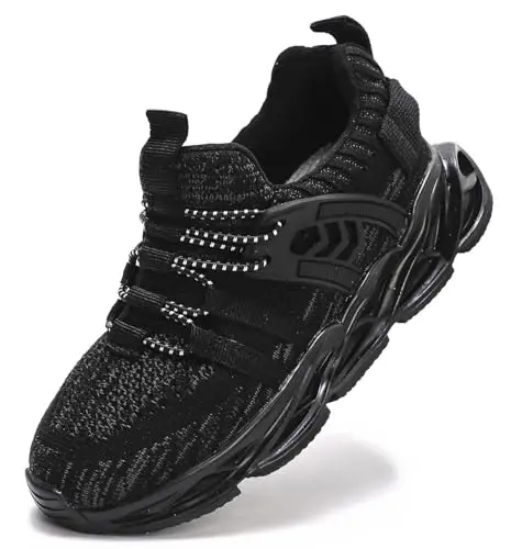 DADAWEN Toddler/Little Kid Boys Girls Lightweight Breathable Sneakers Strap Athletic Tennis Shoes for Running Walking 
