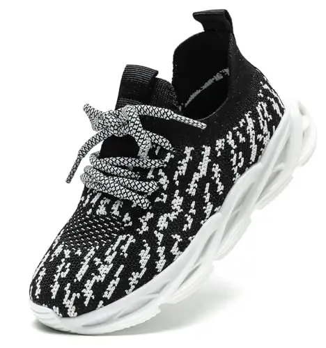 DADAWEN Toddler/Little Kid Boys Girls Lightweight Breathable Sneakers Strap Athletic Tennis Shoes for Running Walking - 1