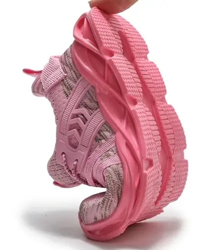 DADAWEN Toddler/Little Kid Boys Girls Lightweight Breathable Sneakers Strap Athletic Tennis Shoes for Running Walking - 3