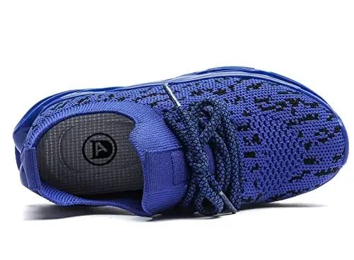 DADAWEN Toddler/Little Kid Boys Girls Lightweight Breathable Sneakers Strap Athletic Tennis Shoes for Running Walking - 3