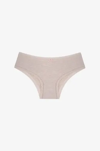 Daily Lace 3 Pack Beige Hipster Panties - 4