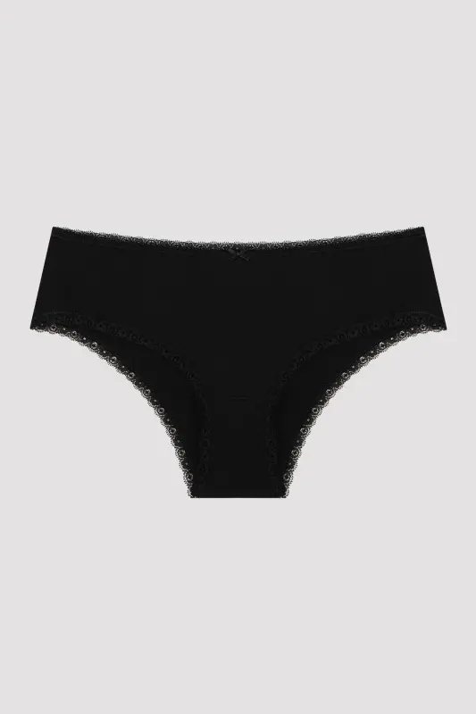 Daily Lace Pamuklu 3lü Gri Hipster Külot-Gri - 5
