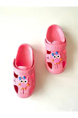 Daily Orthopedic Non-Slip Sole Animal Figured Kids Sandal Slipper 0008-Pink - 3