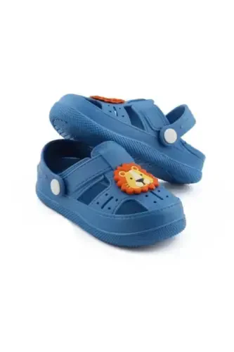 Daily Orthopedic Non-Slip Sole Animal Figured Kids Sandal Slipper Bkpk01001-BLUE - Modazone (1)