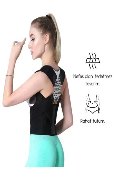 Daily Upright Posture Kyphosis Scoliosis Brace Back Posture Corrector Posture Corrector Hunchback Shoulder Brace - 7
