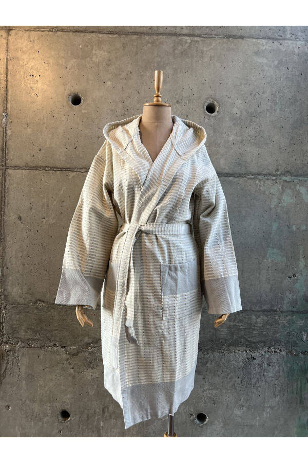 Daisy Cotton Peshtemal Bathrobe - 1