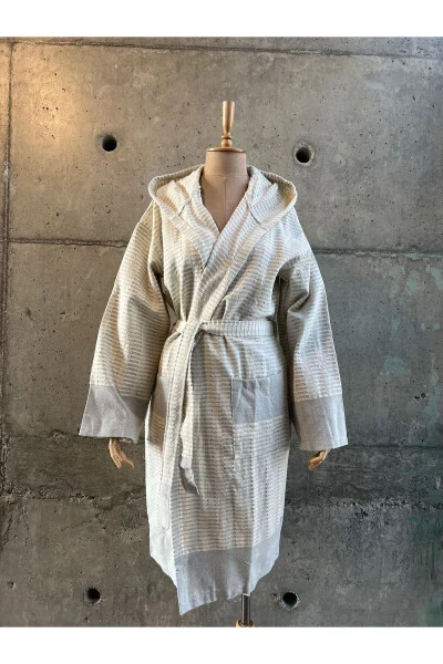 Daisy Cotton Peshtemal Bathrobe - Modazone