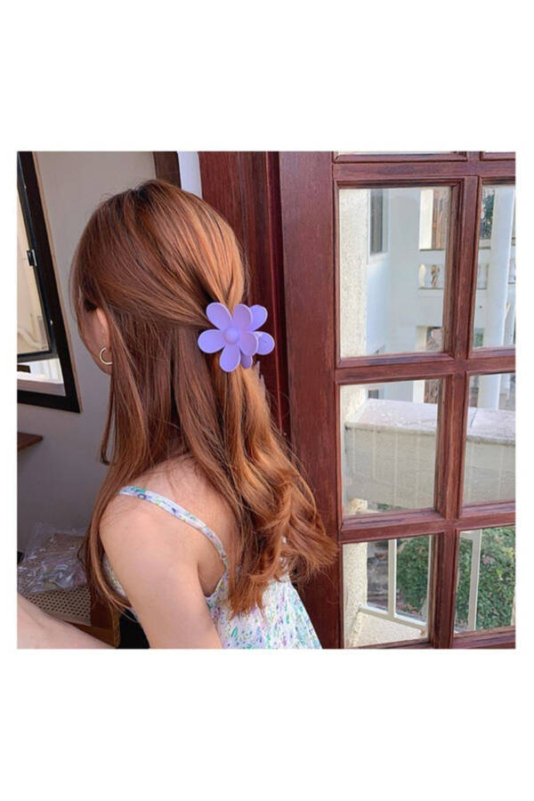 Daisy Flower Hair Clip 5 Piece Set for Women - 10