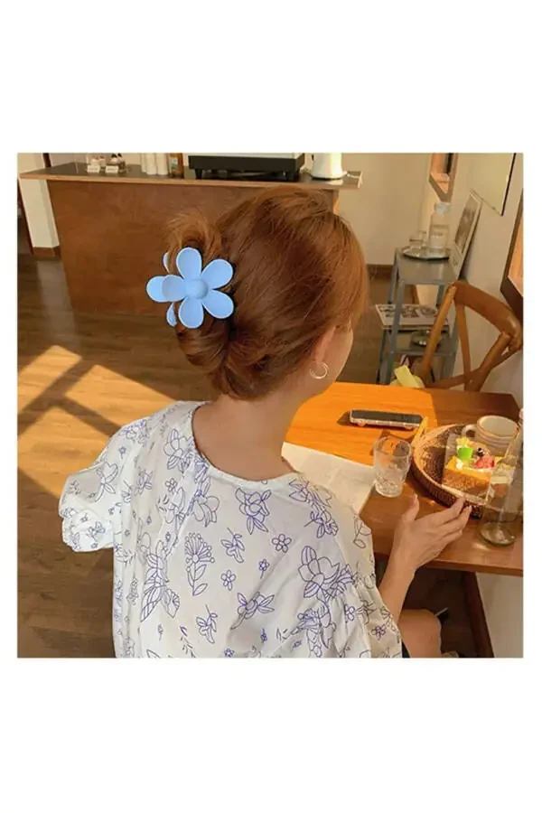 Daisy Flower Hair Clip 5 Piece Set for Women - 2