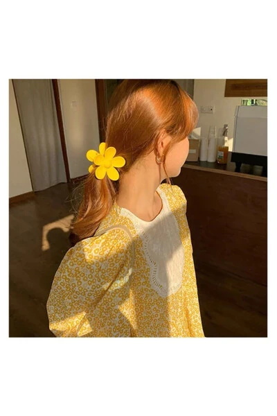 Daisy Flower Hair Clip 5 Piece Set for Women - 4