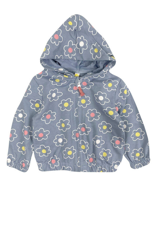 Daisy Hooded Baby Girl Cardigan - 7