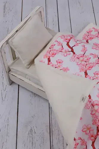 DalCicek Baby Blanket Thick Sheep Wool Blanket-White - 3