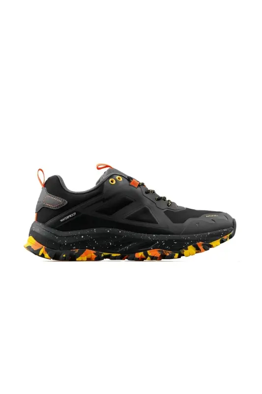 Dallas 2pr Black/orange Men's Trekking Boots And Shoes 101169852 Black-S15 - LUMBERJACK