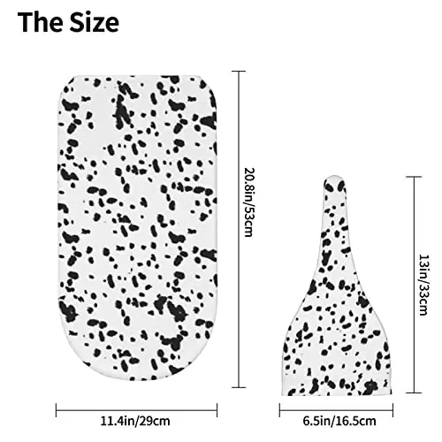 Dalmatian Dog Print Black Spot Newborn Swaddle Blanket With Hat Set Baby Stuff Receiving Blankets Soft Transition Sleep Sacks Gifts For Infant Boys Girls - 3