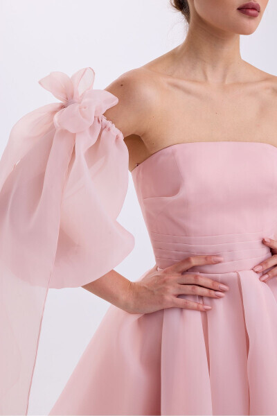 Dalya Powder Pink Strapless Mini Dress - 10