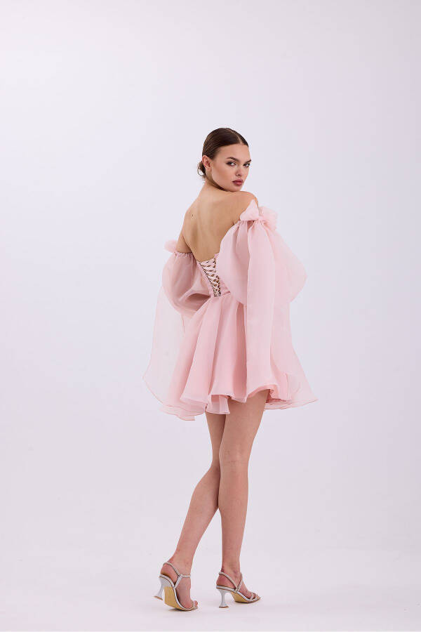 Dalya Powder Pink Strapless Mini Dress - 12