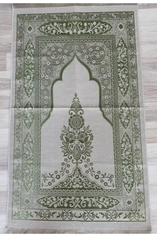 Damat bo'chasi Kelin bo'chasi Seccade to'plami Nishon seccade takimi-yashil oq - 4