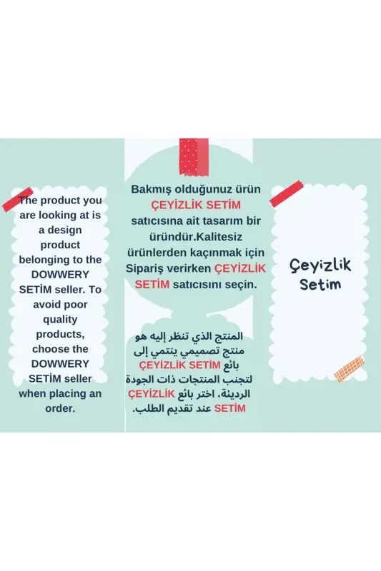 Damat Bohçası Gelin Bohçası Seccade Seti Nişan Bohçası Çeyizlik Set-beyaz - 3