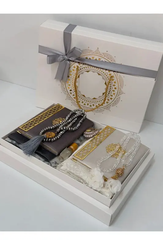 Дамат Бохчасы Гелин Бохчасы Седжаде Сети Нишан Бохчасы Седжаде Такымы-гри пембе - 3