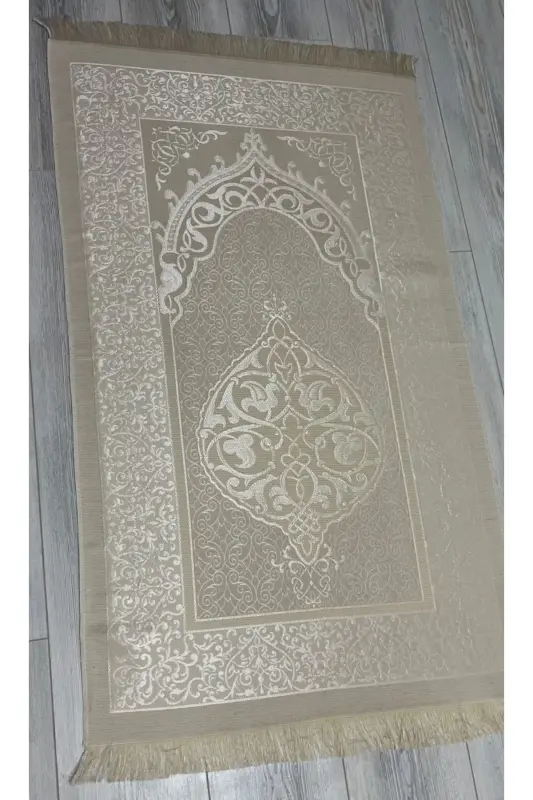 Damat Bohçası Gelin Bohçası Seccade Seti Nişan Bohçası Seccade Takımı - beyaz - 4